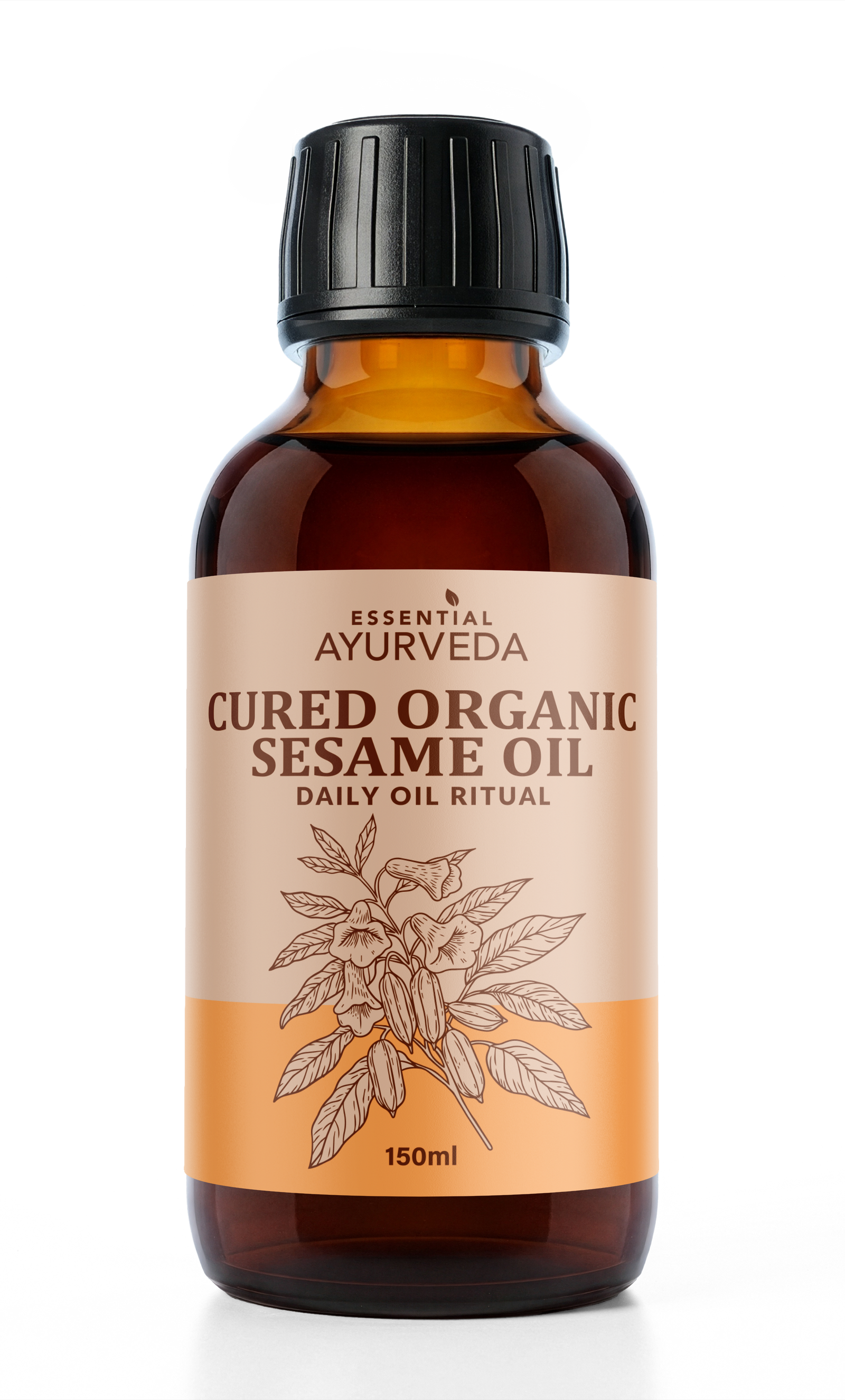 Cured Organic Sesame Oil - perfect for abhyangha self-massage