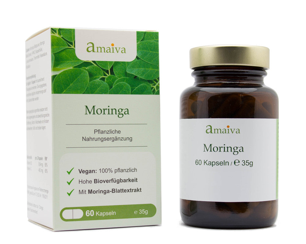 Moringa Capsules + Vit C